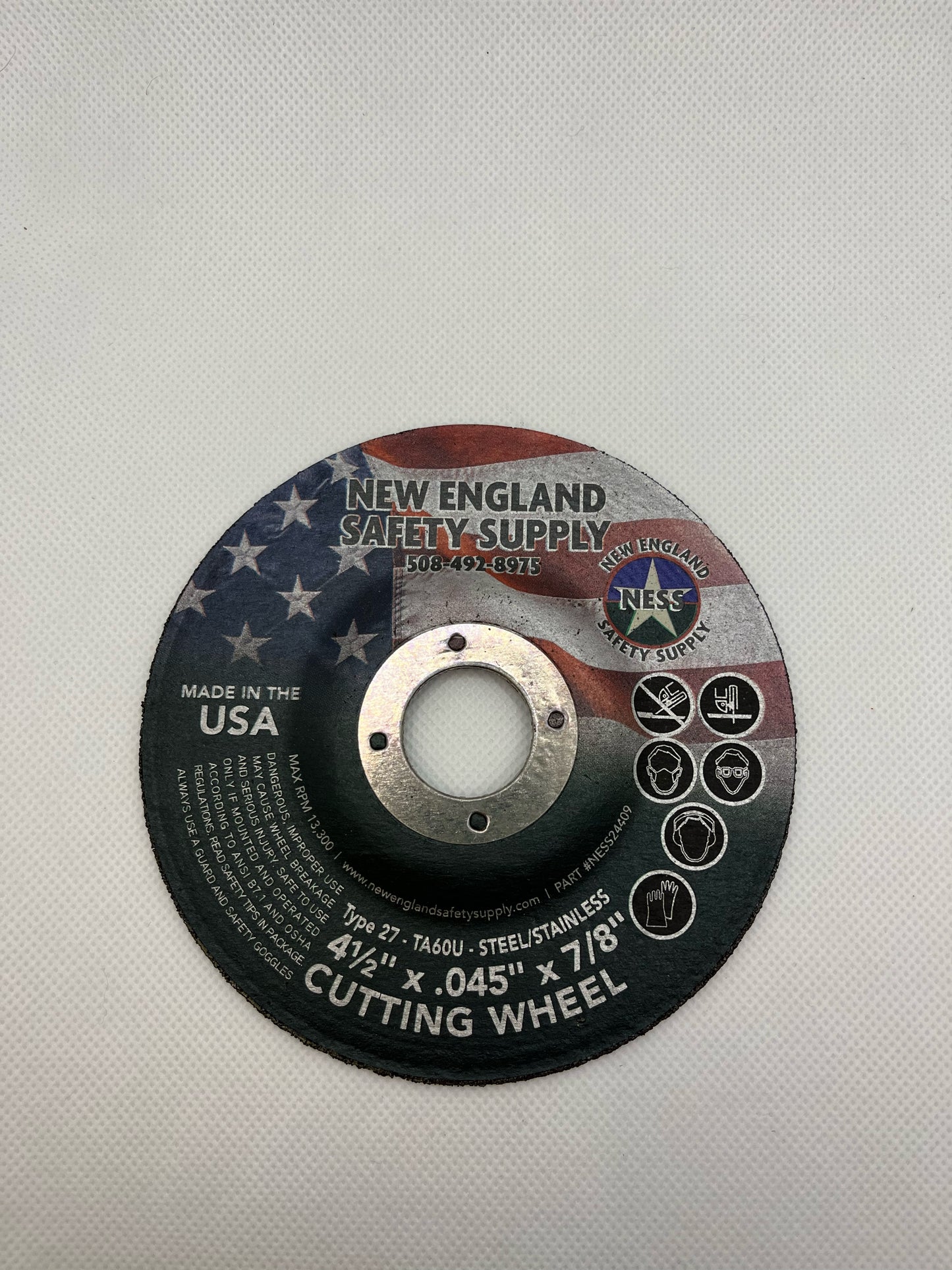 NESS 4-1/2 x .045 x 7/8 Cut Off Wheel (25 pack)