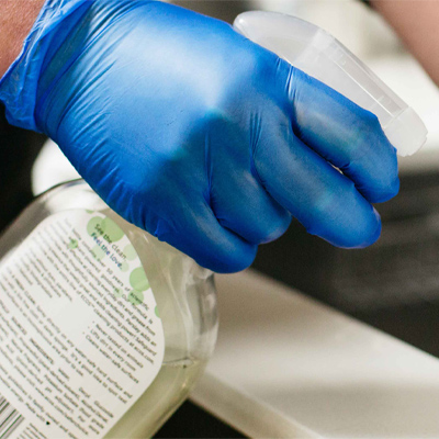 "GLOVEWORKS®" 3 MIL BLUE VINYL LATEX FREE GLOVES (CASE) - New England Safety Supply