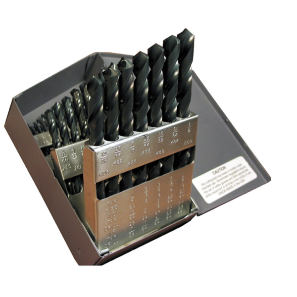 Norseman SJ-29 Jobber Length 29 Piece V-Line Drill Bit Set 06103