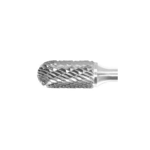 Norseman SC-5 1/2" x 1" Premium Carbide Burr Double Cut Cylinder Shape Radius End 17859