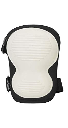 Global Glove KP411 - FrogWear Non-Marring Knee Pads - One Size, White, Black