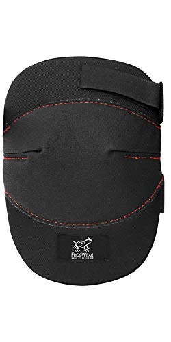 Global Glove KP422 - FrogWear Non-Marring, Cap-Free Knee Pads - One Size,Black