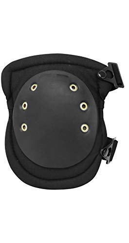 Global Glove KP431 - FrogWear Non-Marring Brass-Riveted Knee Pads - One Size, Black