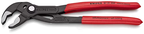 KNIPEX Tools - Cobra Water Pump Pliers (8701250), Red,10-Inch