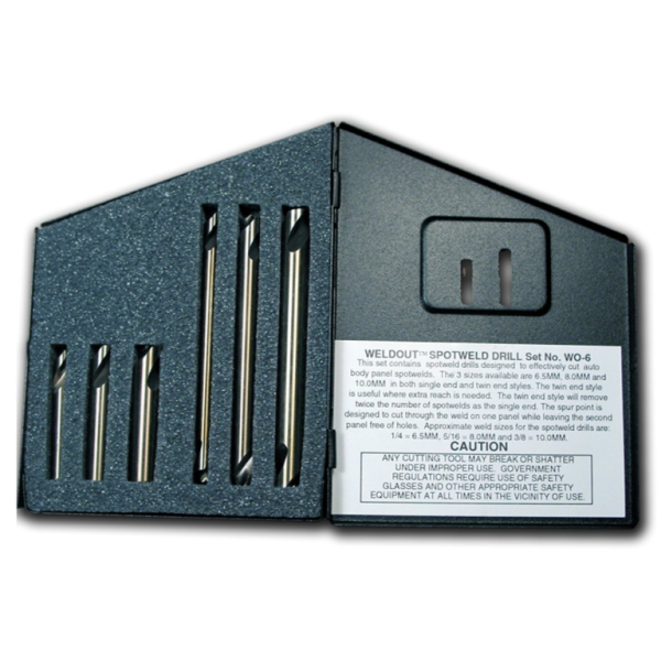 Norseman WO-6 Weldout™ Spot Weld Drill Set 35010
