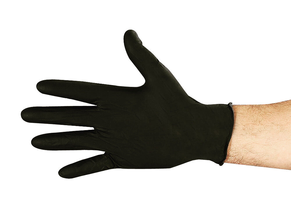 5MIL BLACK NITRILE GLOVES (CASE) - New England Safety Supply