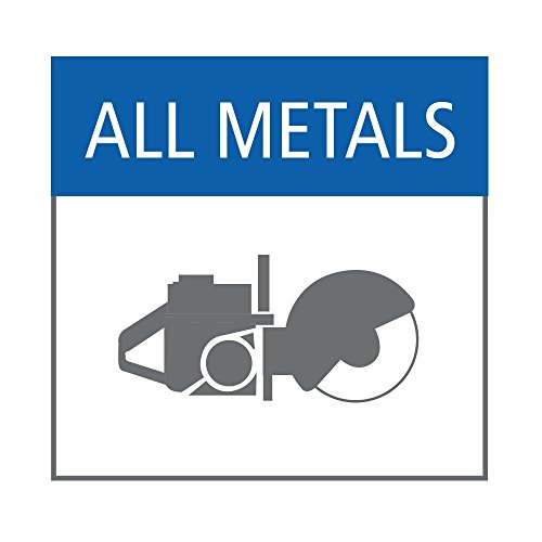 Mercer Industries 612060 Gas Saw Cut-Off Wheels for All Metals, 14" x 1/8"(5/32") x 20mm, 10 Pack