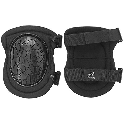 Global Glove KP201G - FrogWear Gel-Lined Knee Pads - One Size, Black
