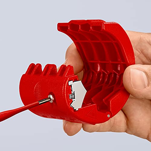 Knipex BiX® Cutter for plastic pipes and sealing sleeves 72 mm 90 22 10 BK