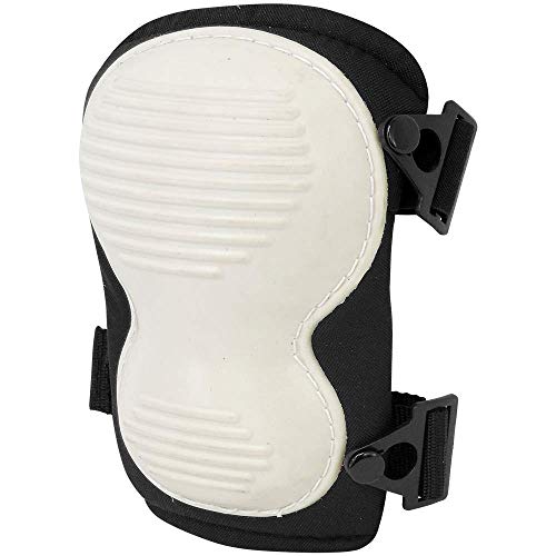 Global Glove KP411 - FrogWear Non-Marring Knee Pads - One Size, White, Black