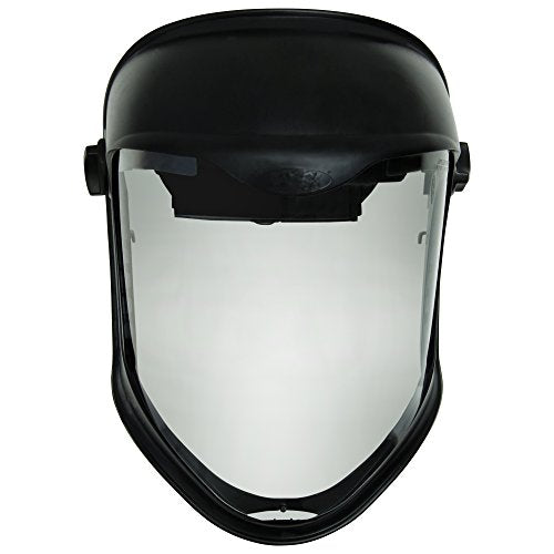 Uvex Bionic Face Shield with Clear Polycarbonate Visor and Anti-Fog/Hard Coat (S8510) - New England Safety Supply