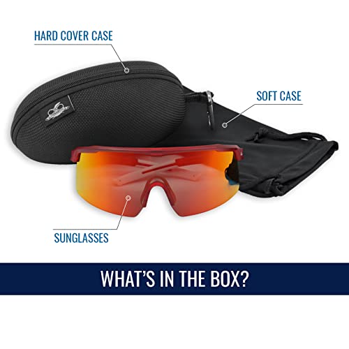 Global Glove Walleye Safety Glasses with Polarized Lens - Protective Eyewear with Performance Fog Technology for Enhanced Vision and Eye Safety