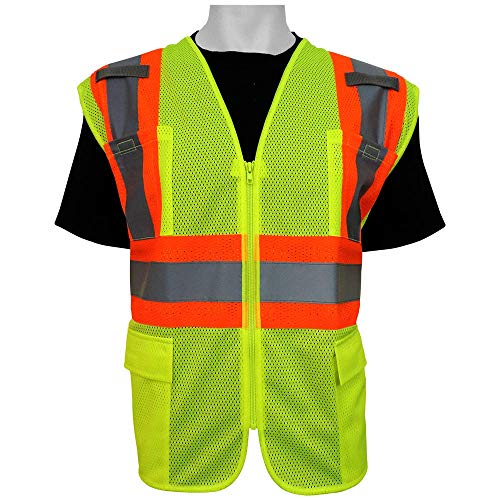 Global Glove GLO-0035 - FrogWear Lightweight Mesh Surveyor Vest - 6X-Large