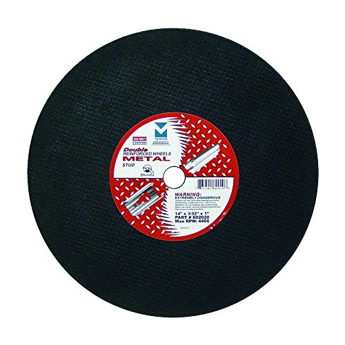 Mercer Industries 602020-14" x 3/32" x 1" Chop Saw Cut-Off Wheels for Metal (10 pack)