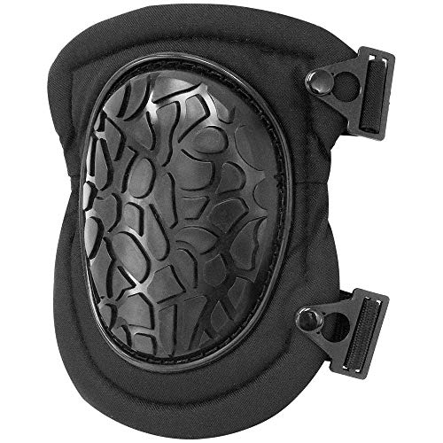 Global Glove KP201G - FrogWear Gel-Lined Knee Pads - One Size, Black