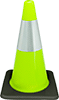 FLOURESCENT GREEN TRAFFIC CONE - New England Safety Supply
