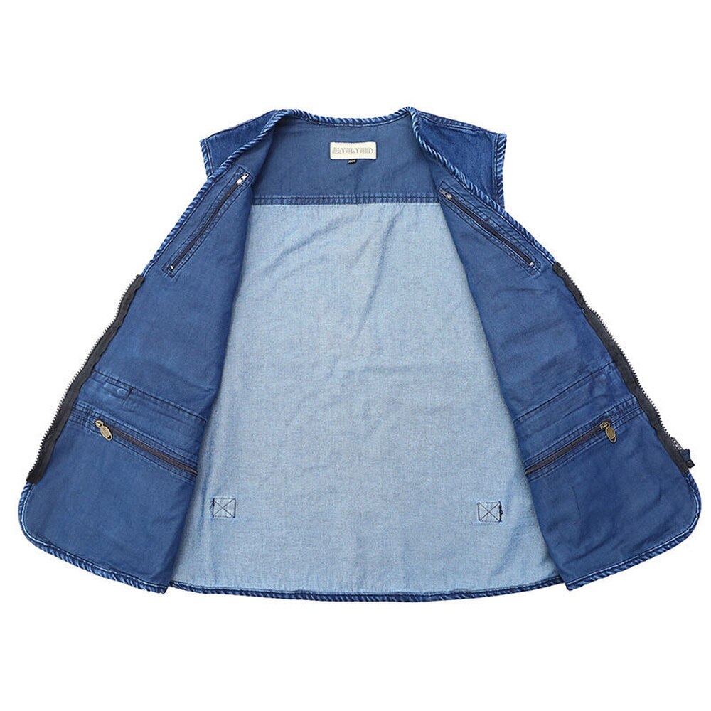 Denim Work Vest - New England Safety Supply