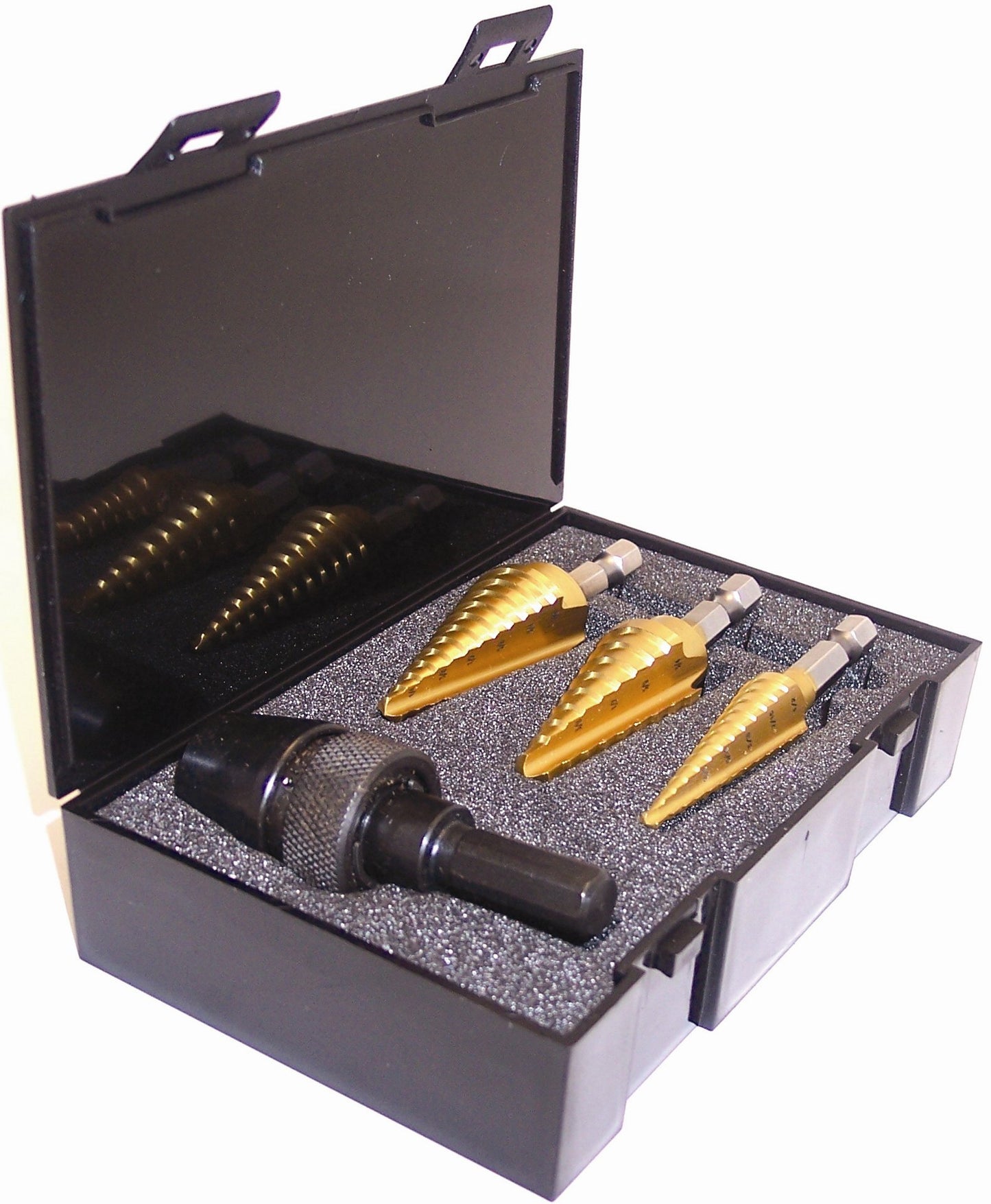 Champion Cutting Tool MSD-HEX-SET Impact Ready Step Drill Bit Set