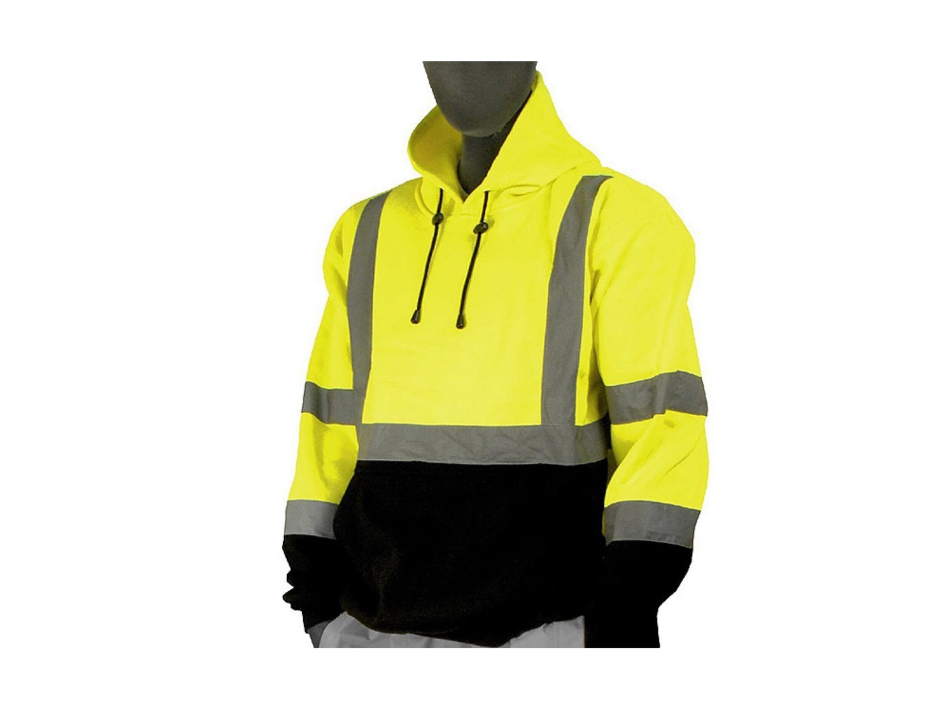 ANSI/ISEA 107-2015 CLASS 3 PULLOVER HOODED SWEATSHIRT - New England Safety Supply