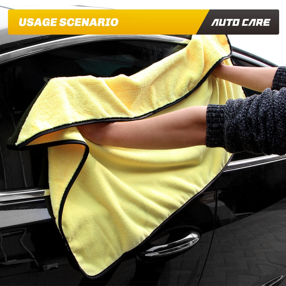 Super Absorbent Car Wash Microfiber Towel - New England Safety Supply