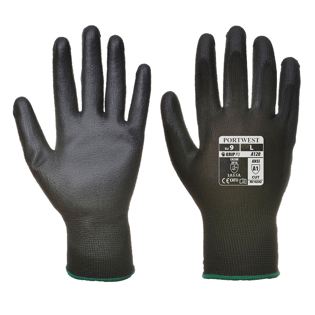 Portwest A120 Vending Handling Work Safety Glove with Protective PU Palm Grip - New England Safety Supply
