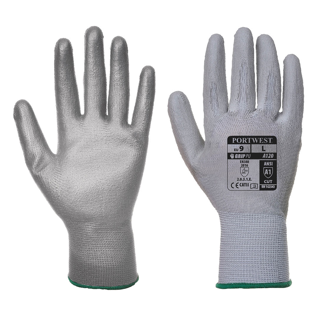 Portwest A120 Vending Handling Work Safety Glove with Protective PU Palm Grip - New England Safety Supply