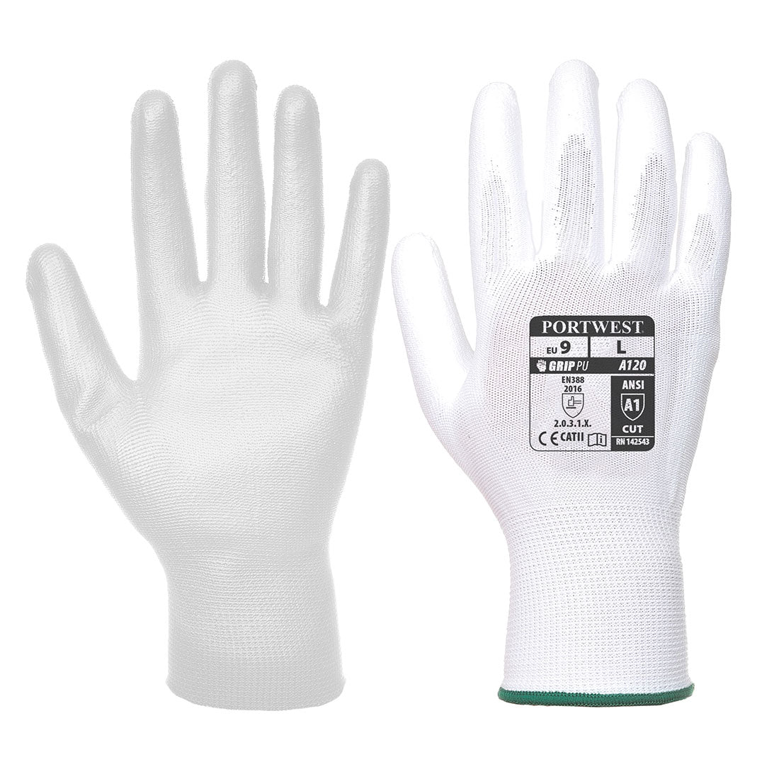 Portwest A120 Vending Handling Work Safety Glove with Protective PU Palm Grip - New England Safety Supply