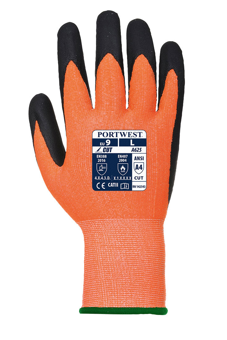Portwest Vis-Tex PU Cut Resistant Glove A625 - New England Safety Supply