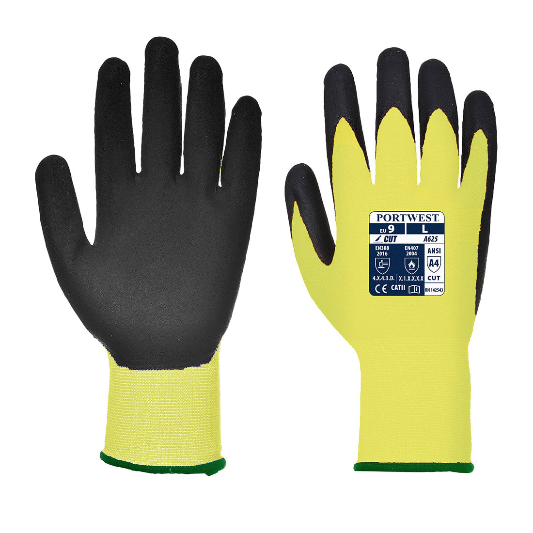 Portwest Vis-Tex PU Cut Resistant Glove A625 - New England Safety Supply