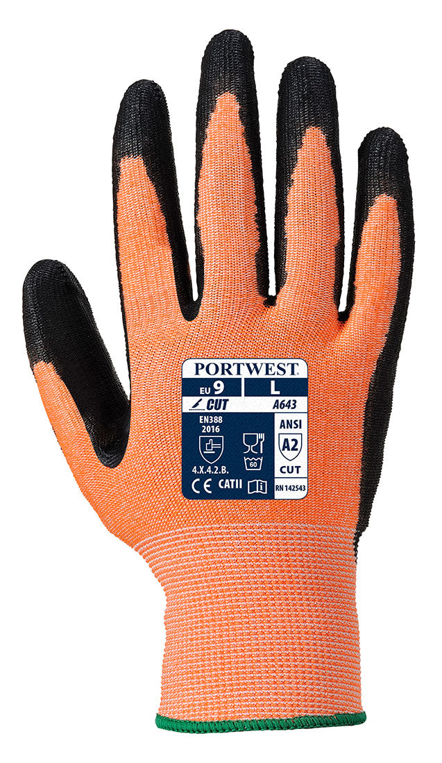Portwest Amber Cut Glove - Nitrile A643 - New England Safety Supply