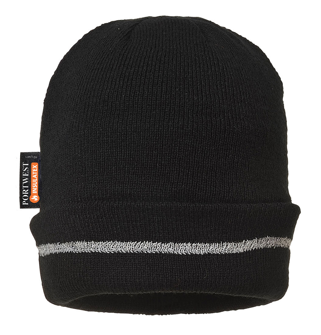 Portwest Knitted Hat Reflective Trim B023 - New England Safety Supply
