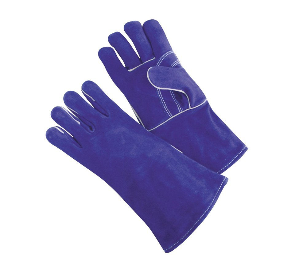 BLUE WELDER GLOVES (CASE) - New England Safety Supply