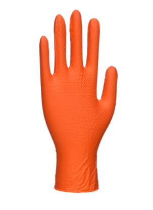 Portwest Orange HD Disposable Gloves (Box of 100) - New England Safety Supply
