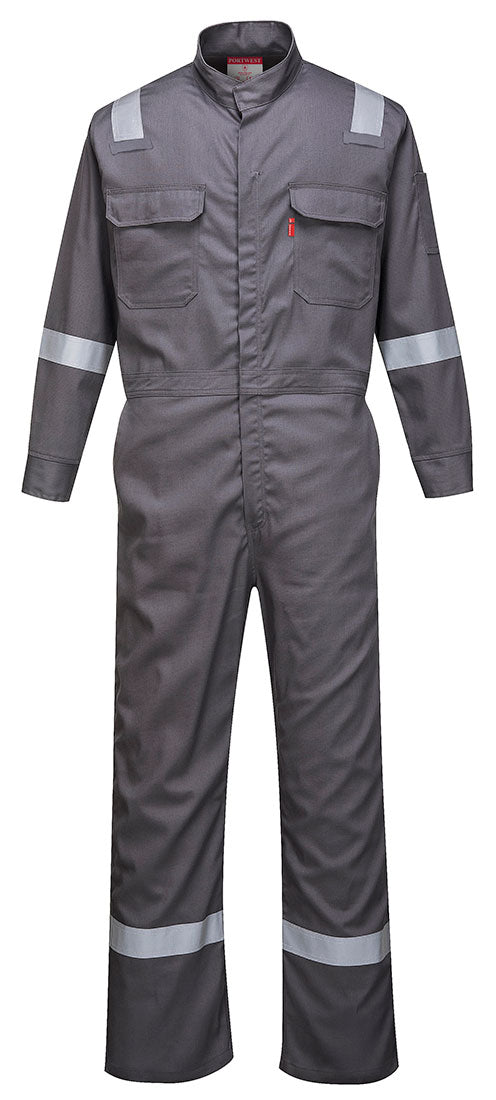 Portwest FR94 Bizflame Fire Resistant Coverall with FR Reflective Tape ASTM NFPA - New England Safety Supply