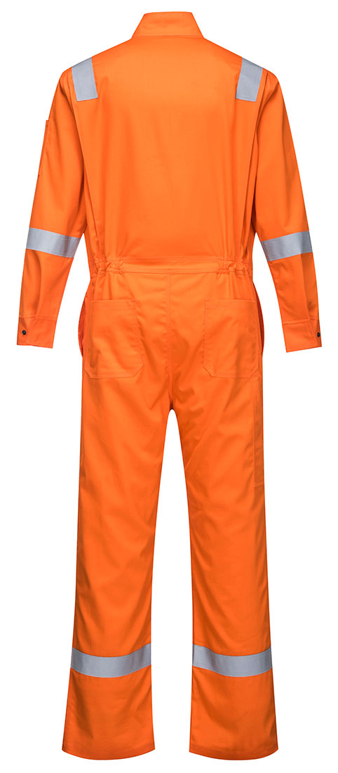 Portwest FR94 Bizflame Fire Resistant Coverall with FR Reflective Tape ASTM NFPA - New England Safety Supply