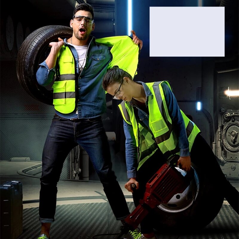 High Visibility Reflective Vest - New England Safety Supply