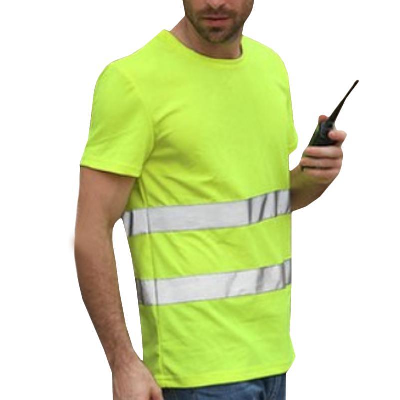 Reflective High Visibility Safety Work Shirt - New England Safety Supply