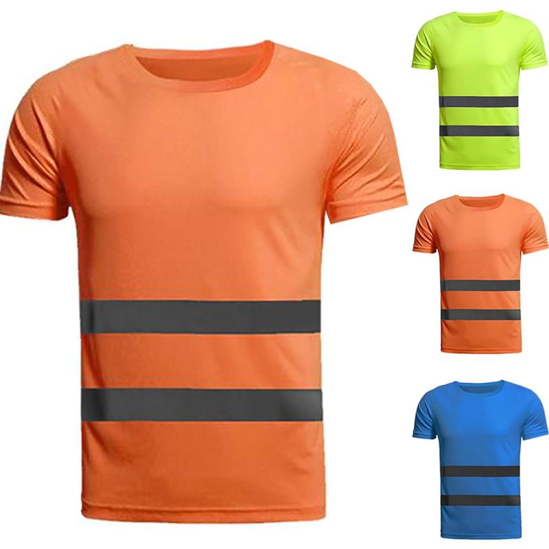 Reflective High Visibility Safety Work Shirt - New England Safety Supply