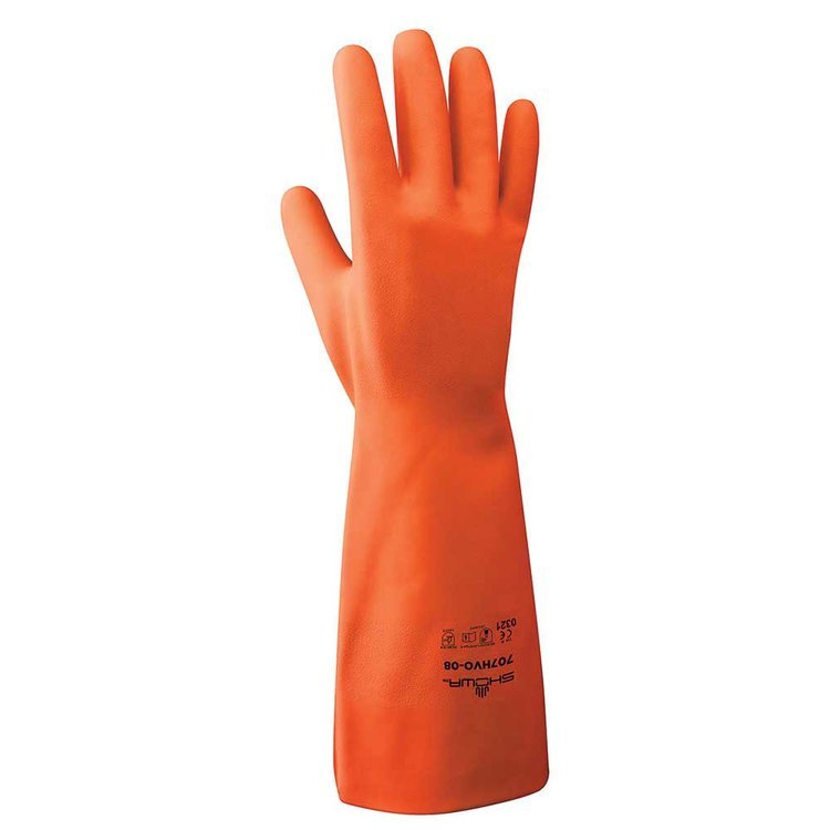 9 MIL ORANGE NITRILE GLOVES (CASE) - New England Safety Supply