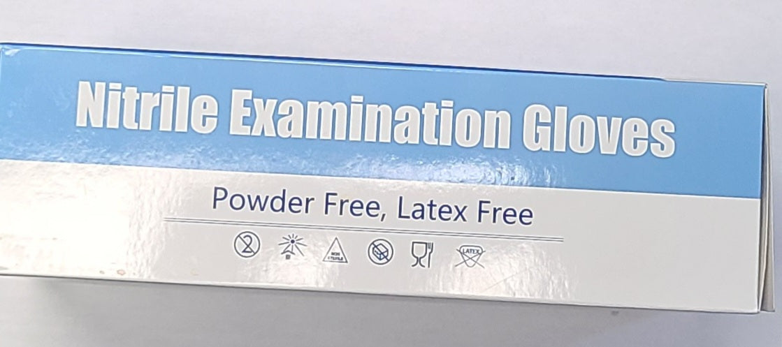 Case of 1000 Nitrile Examination Gloves Powder Free Latex Free - New England Safety Supply