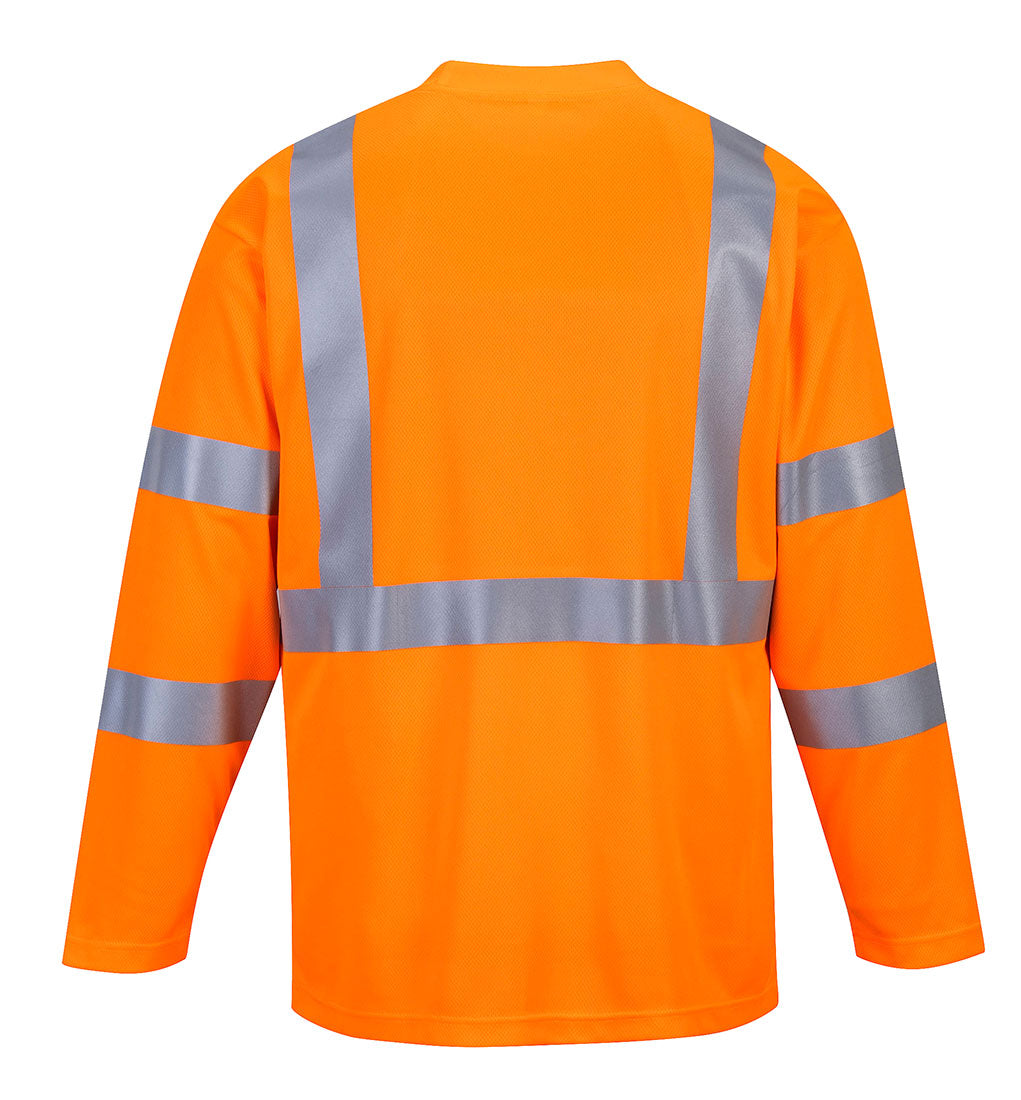 Portwest Hi-Vis Long Sleeved T-Shirt S191 - New England Safety Supply