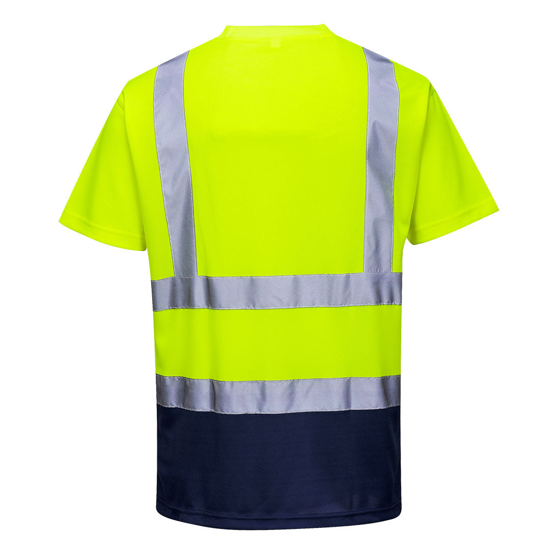 Portwest S378 Hi Vis 2 Tone Reflective Short Sleeve Safety Work T Shirt ANSI - New England Safety Supply
