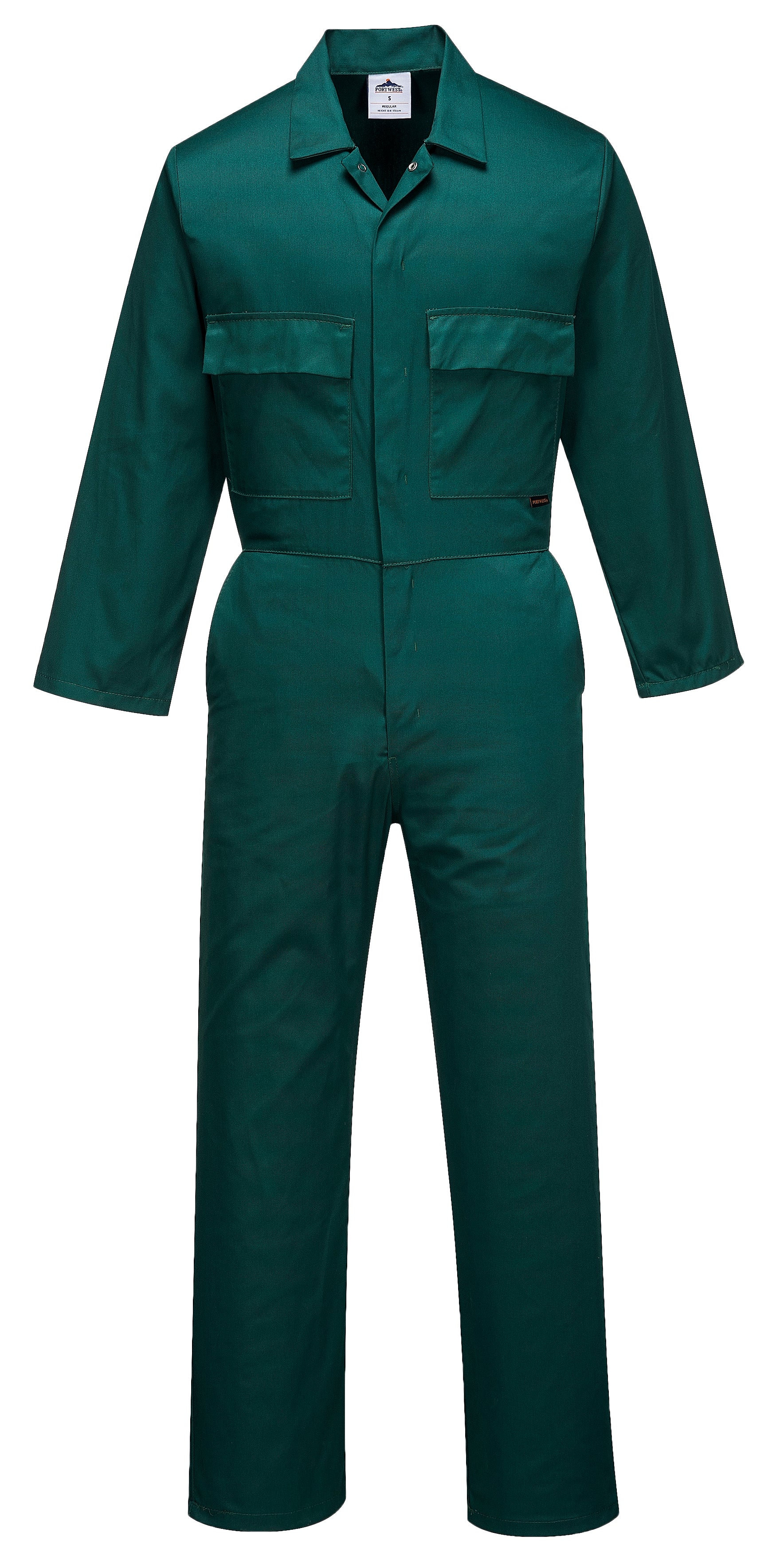 Portwest S999 Euro Polycotton Multipocket Work Coverall with Front Snap Closure - New England Safety Supply