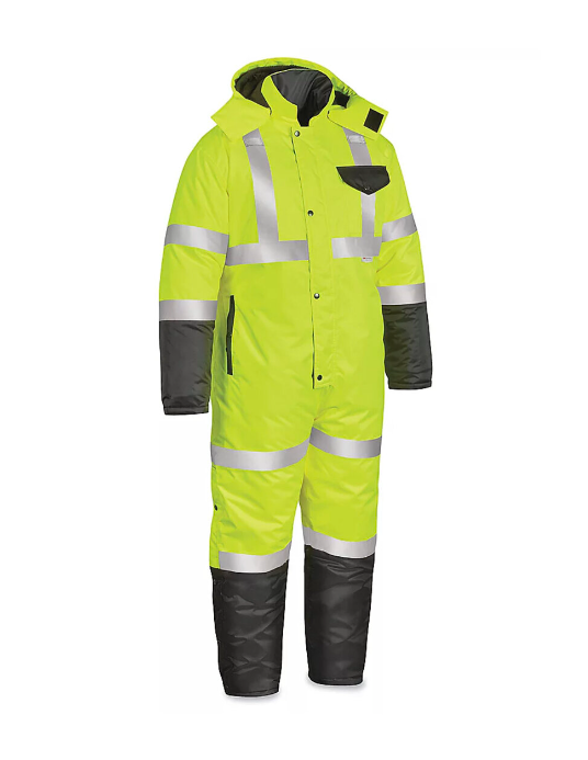 Class 3 Hi-Viz Winter Coveralls - New England Safety Supply