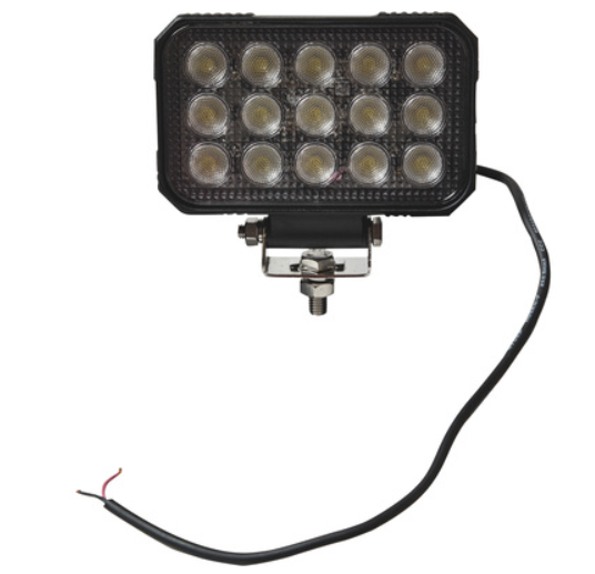 Buyers Products Mini LED Flood Light Bar — 6in.W, Clear, 9000 Lumens, Permanent Mount, Model# 1492196 - New England Safety Supply