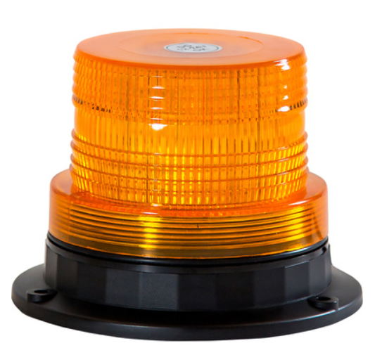 Buyers Products Dogg LED Beacon Light — Amber, 5.12in.L x 5.12in.W x 3.74in.H, Model# SL501A - New England Safety Supply