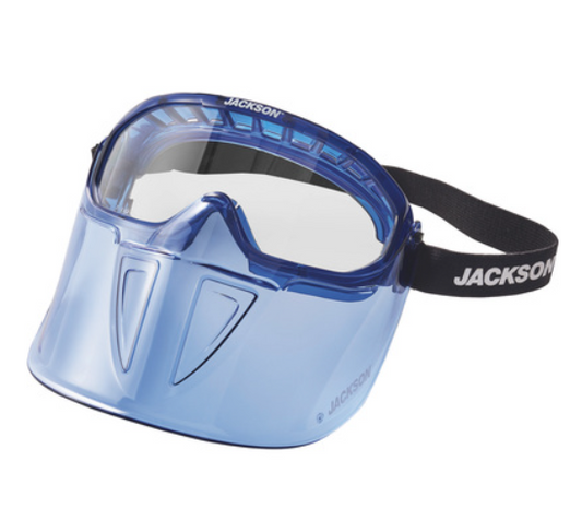 Premium Anti-Fog Goggle with Detachable Flip-Up/Flip-Down Face Shield - New England Safety Supply