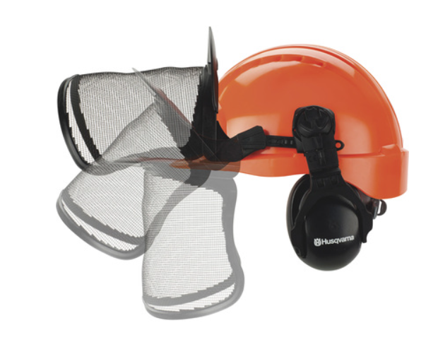 Husqvarna Pro Woodsman Safety Helmet System - New England Safety Supply