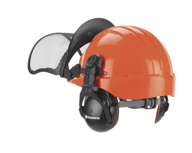 Husqvarna Pro Woodsman Safety Helmet System - New England Safety Supply
