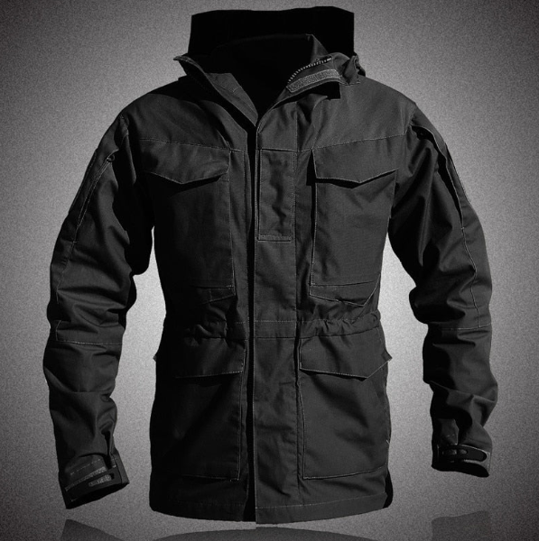 Waterproof Windbreaker Multi-Pocket Camouflage Jacket - New England Safety Supply